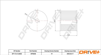 Dr!ve+ DP1110.13.0048 Číslo výrobce: DFF0048. EAN: 5907714164828.