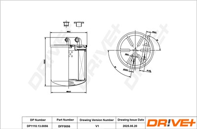 Dr!ve+ DP1110.13.0056 Číslo výrobce: DFF0056. EAN: 5907714164361.