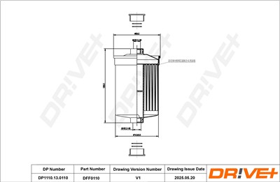 Dr!ve+ DP1110.13.0110 Číslo výrobce: DFF0110. EAN: 5907714154997.