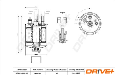 Dr!ve+ DP1110.13.0113 Číslo výrobce: DFF0113. EAN: 5907714155024.
