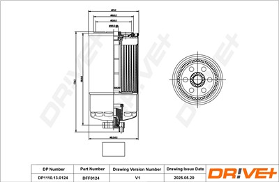 Dr!ve+ DP1110.13.0124 Číslo výrobce: DFF0124. EAN: 5907714155130.