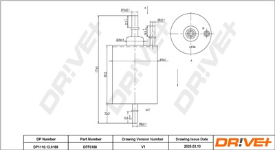 Dr!ve+ DP1110.13.0188 Číslo výrobce: DFF0188. EAN: 5907714168529.
