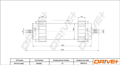 Dr!ve+ DP1110.13.0292 Číslo výrobce: DFF0292. EAN: 5907714169564.