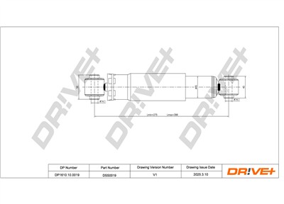 Dr!ve+ DP1610.10.0019 Číslo výrobce: DSS0019. EAN: 7640250070212.