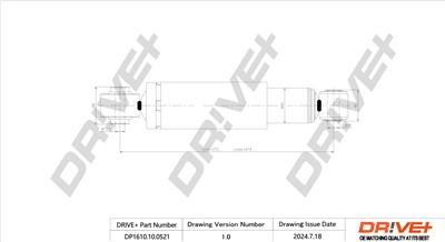 Dr!ve+ DP1610.10.0521 Číslo výrobce: DSS0521. EAN: 7630556941934.