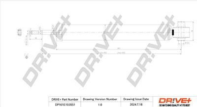 Dr!ve+ DP1610.10.0551 Číslo výrobce: DSS0551. EAN: 7630556942238.