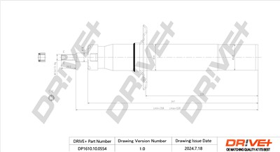 Dr!ve+ DP1610.10.0554 Číslo výrobce: DSS0554. EAN: 7630556942269.