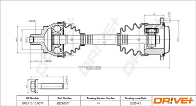Dr!ve+ DP2110.10.0077 Číslo výrobce: DDS0077. EAN: 5907714188459.