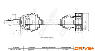 Dr!ve+ DP2110.10.0085 Číslo výrobce: DDS0085. EAN: 5907714188534.
