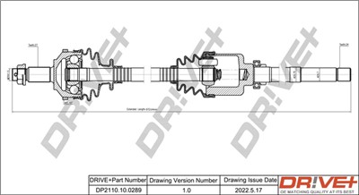 Dr!ve+ DP2110.10.0289 Číslo výrobce: DDS0289. EAN: 5907714190575.