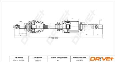 Dr!ve+ DP2110.10.0753 Číslo výrobce: DDS0753. EAN: 5907714195211.