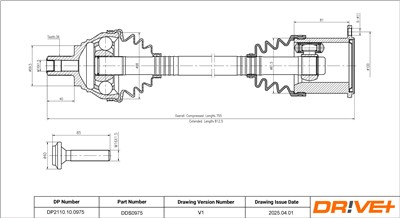 Dr!ve+ DP2110.10.0975 Číslo výrobce: DDS0975. EAN: 5907714197437.