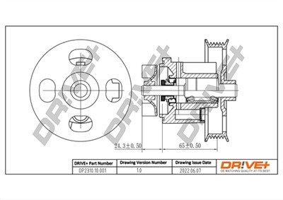 Dr!ve+ DP2310.10.001 Číslo výrobce: DCW0001. EAN: 7640250072247.