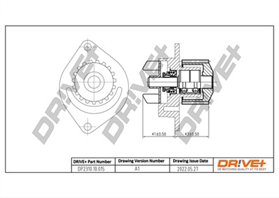 Dr!ve+ DP2310.10.015 Číslo výrobce: DCW0015. EAN: 7640250072384.