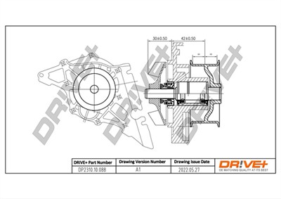 Dr!ve+ DP2310.10.088 Číslo výrobce: DCW0088. EAN: 7640250073114.