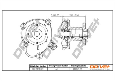 Dr!ve+ DP2310.10.089 Číslo výrobce: DCW0089. EAN: 7640250073121.