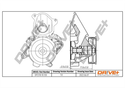 Dr!ve+ DP2310.10.120 Číslo výrobce: DCW0120. EAN: 7640250073435.