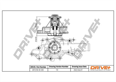 Dr!ve+ DP2310.10.128 Číslo výrobce: DCW0128. EAN: 7640250073510.