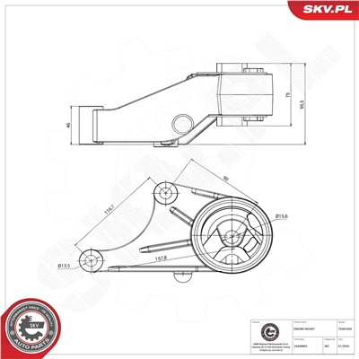 ESEN SKV 75SKV045 EAN: 5906302230785.