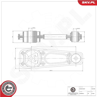 ESEN SKV 75SKV089 EAN: 5906302231270.