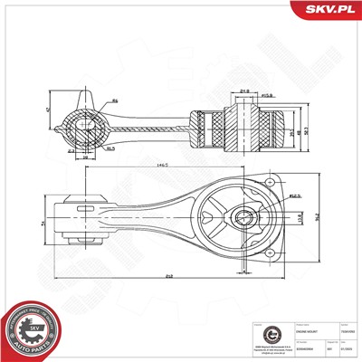 ESEN SKV 75SKV093 EAN: 5906302231324.