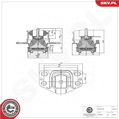 ESEN SKV 75SKV109 EAN: 5906302231508.