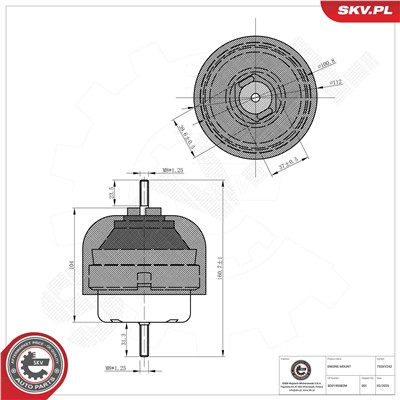 ESEN SKV 75SKV242 EAN: 5906302243648.