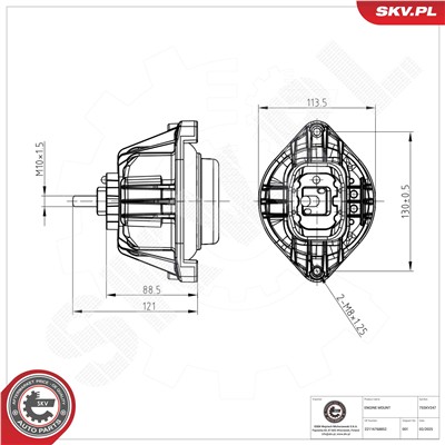 ESEN SKV 75SKV247 EAN: 5906302243693.