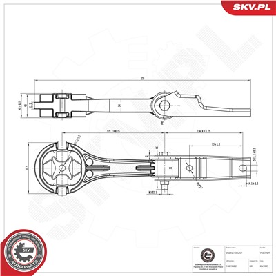 ESEN SKV 75SKV279 EAN: 5906302244010.