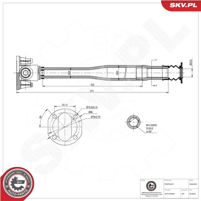 ESEN SKV 76SKV024 EAN: 5906302232512.
