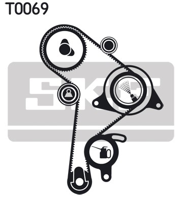 SKF VKMA 01013 Číslo výrobce: VKM 11014. EAN: 7316571448268.