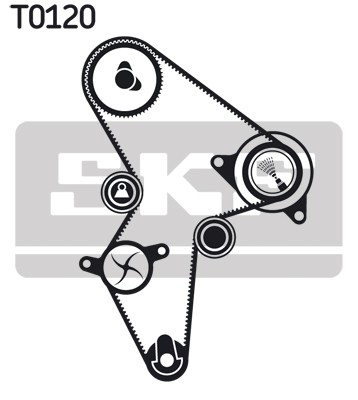 SKF VKMC 03121 Číslo výrobce: VKMA 03121. EAN: 7316572504260.