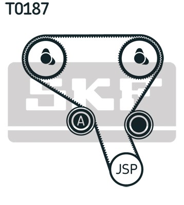 SKF VKMA 06503 Číslo výrobce: VKM 16503. EAN: 7316572301395.