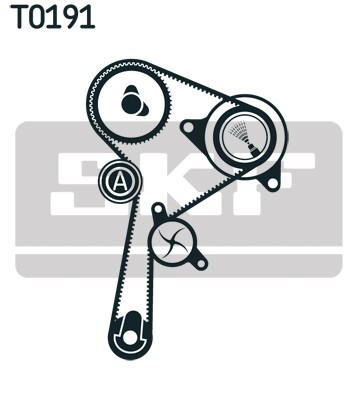 SKF VKMA 06134 Číslo výrobce: VKM 16102. EAN: 7316574942213.