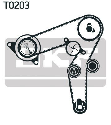 SKF VKMA 02191 Číslo výrobce: VKM 12174. EAN: 7316572474761.