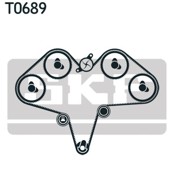 SKF VKMA 95039 Číslo výrobce: VKM 75000. EAN: 7316571135007.