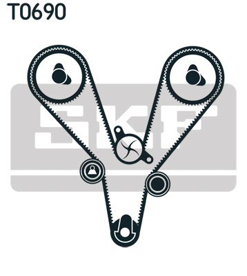 SKF VKMA 95657 Číslo výrobce: VKM 75630. EAN: 7316573405108.