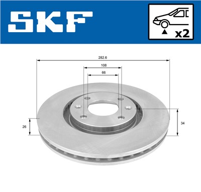 SKF VKBD 80002 V2 EAN: 7316581893171.