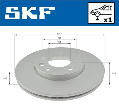 SKF VKBD 80040 V1 EAN: 7316581893584.