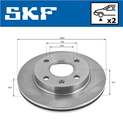SKF VKBD 80073 V2 EAN: 7316581893942.