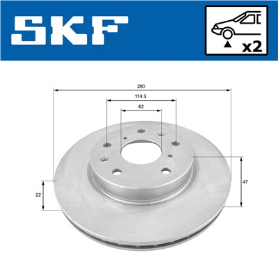 SKF VKBD 80100 V2 EAN: 7316581894239.