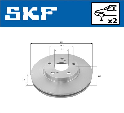 SKF VKBD 80160 V2 EAN: 7316581894888.