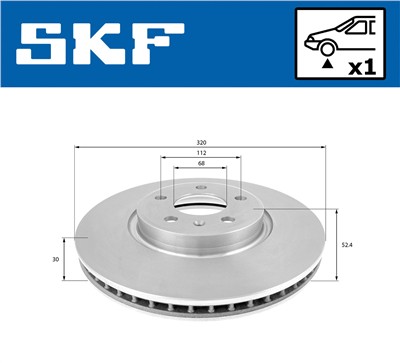 SKF VKBD 80178 V1 EAN: 7316581895083.