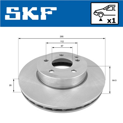 SKF VKBD 80181 V1 EAN: 7316581895113.