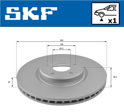 SKF VKBD 80223 V1 EAN: 7316581895670.