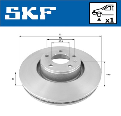SKF VKBD 80226 V1 EAN: 7316581895700.