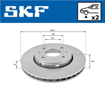 SKF VKBD 80262 V2 EAN: 7316581896103.