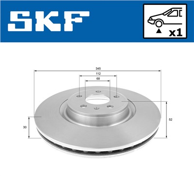 SKF VKBD 80286 V1 EAN: 7316581896394.