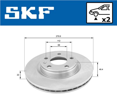 SKF VKBD 80319 V2 EAN: 7316581896745.