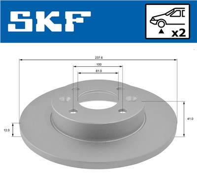 SKF VKBD 80343 S2 EAN: 7316582019891.